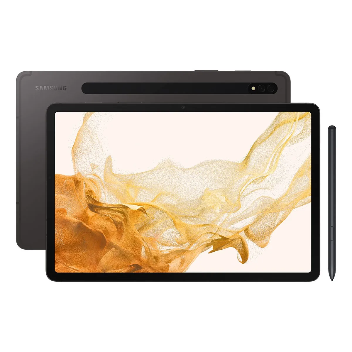 Samsung Galaxy Tab S8+ Tablette 12.4'' WQXGA+ Qualcomm Snapdragon SM8450 8Go 128Go Android Anthracite